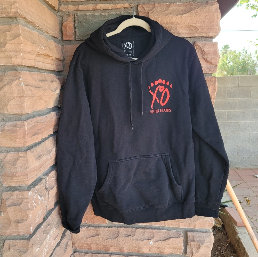 The Weeknd black hoodie
